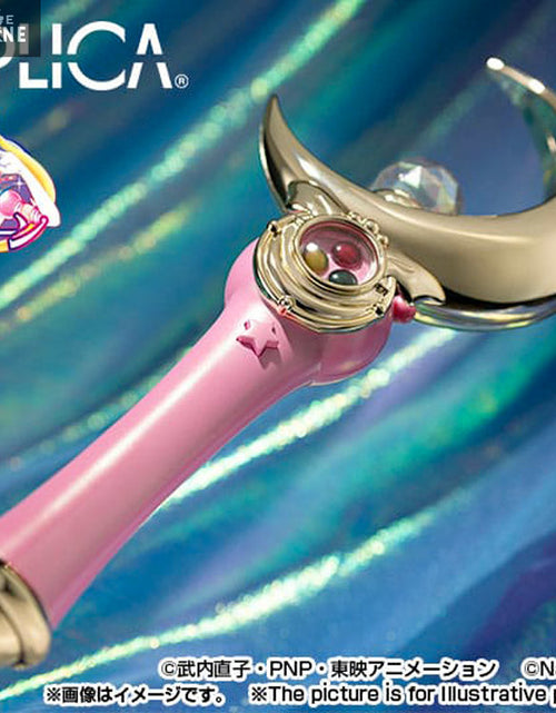 Load image into Gallery viewer, Bandai Proplica Moon Stick - Brilliant Color Edition (Sailor Moon)
