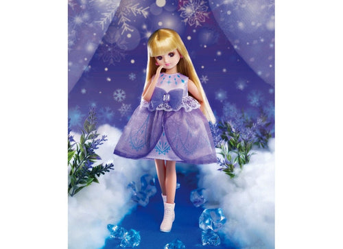 Load image into Gallery viewer, Takara Tomy Licca-chan Dress LW-02 My First Series Snow Lavender Licca (NO DOLL)
