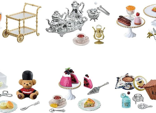 Load image into Gallery viewer, Re-ment Petit Sample My Secret Tea Time 6pcs Complete Box Set
