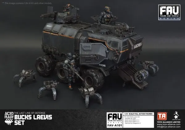 TOYS ALLIANCE x Acid Rain FAV-A101 Bucks Laevis Set Action Figure