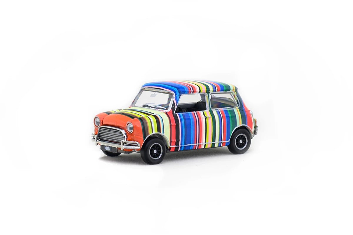 Tiny City Hong Kong 1:50 Diecast Model Car Art Car - Coloured Stripes