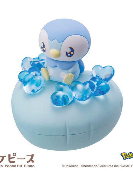 Takara Tomy Pokemon PokePeace Doll Full of Hearts Piplup Mini Figure