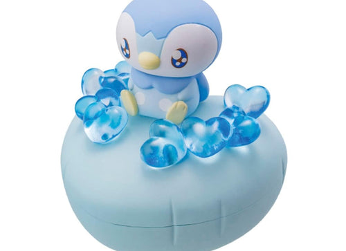 Load image into Gallery viewer, Takara Tomy Pokemon PokePeace Doll Full of Hearts Piplup Mini Figure
