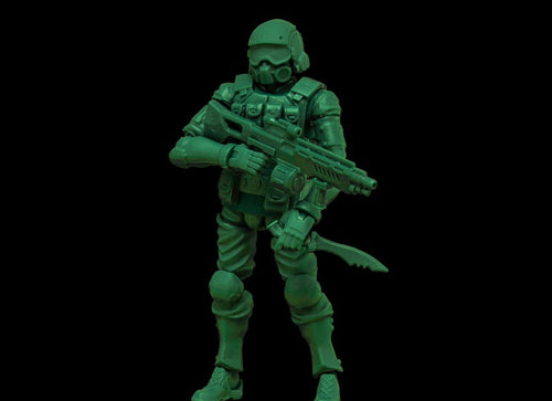Load image into Gallery viewer, TA x Acid Rain World Acid Rain FAV-SP04 Green Bob 1:18 Figure
