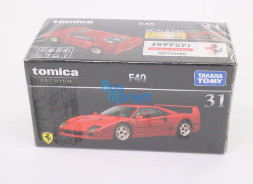 Load image into Gallery viewer, Takara Tomy TOMICA Premium No.31 Ferrari RED F40 1:62 Diecast Toy Car
