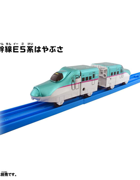 Takara Tomy Shinkansen SGX01 Transforming Robot Shinkalion E5 Hayabusa Plarail