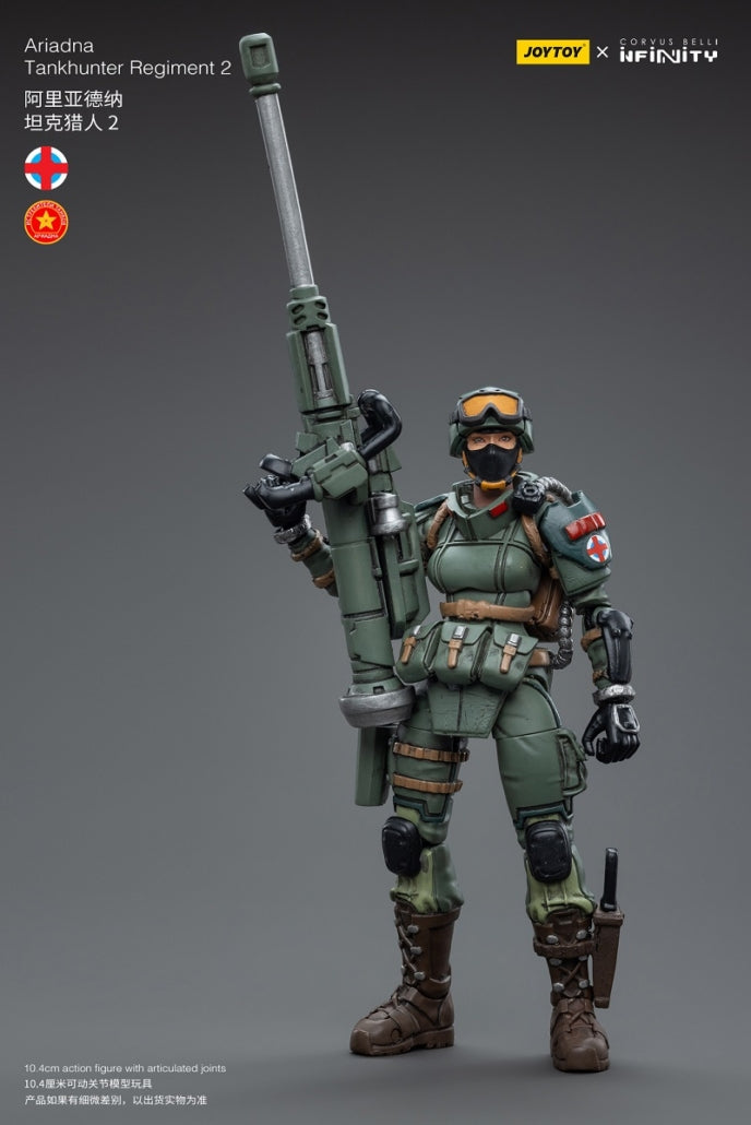 JOYTOY x Corvus Belli Infinity 1:18 Ariadna Tankhunter Regiment 2 Action Figure