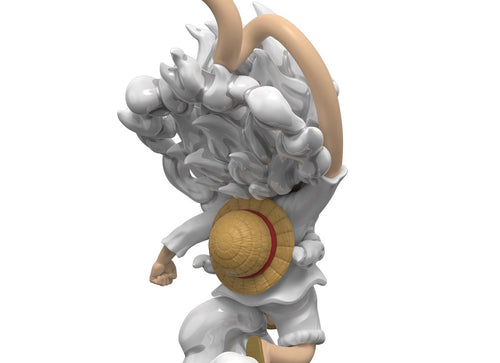 Load image into Gallery viewer, Mighty Jaxx Vinyl Art Toy XXRAY PLUS: Luffy Gear 5 Edition 8" Figure
