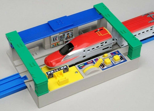 Load image into Gallery viewer, Takara Tomy PA Plarail Accessory J-13 Sound Station Diorama Set Toys Japan

