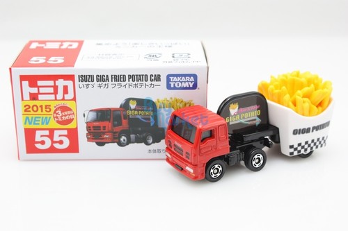 Takara Tomy Tomica #55 ISUZU GIGA FRIED POTATO CAR Diecast Toy Japan LIMIT 2015