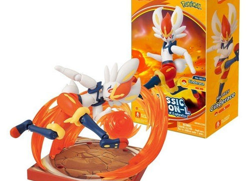 Load image into Gallery viewer, Blokees Pokemon Classic Version-L Cinderace Buildable Action Figure Model Kit
