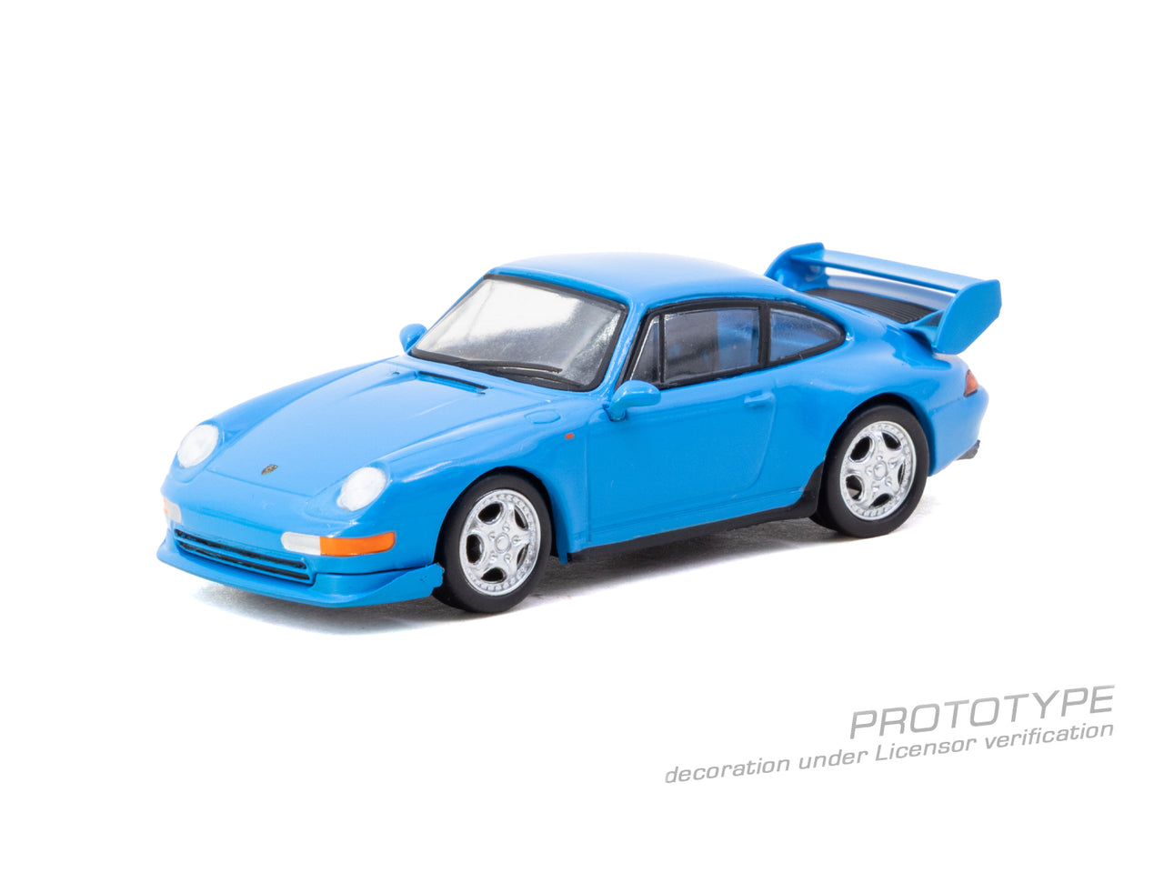 (Pre-order) Tarmac Works 1/64 Porsche 911 993 Cup Riviera blue Diecast Model Car