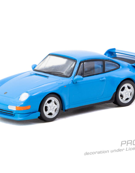 (Pre-order) Tarmac Works 1/64 Porsche 911 993 Cup Riviera blue Diecast Model Car