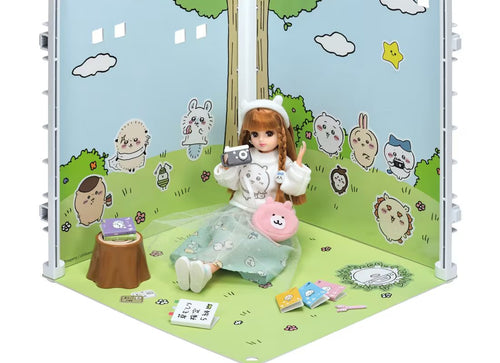 Load image into Gallery viewer, Takara Tomy Licca Chan Licca House A Lot of Chiikawa 2way Room Playset (NO DOLL)
