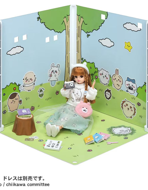 Load image into Gallery viewer, Takara Tomy Licca Chan Licca House A Lot of Chiikawa 2way Room Playset (NO DOLL)
