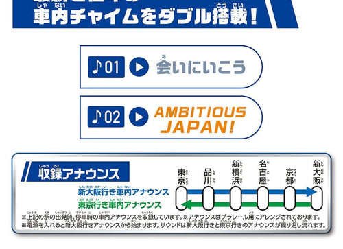 Load image into Gallery viewer, Takara Tomy Plarail Shinkansen N700S W-chime Specification Commemorating 60th
