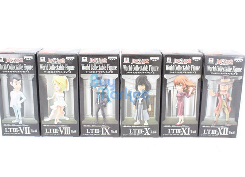 Load image into Gallery viewer, Banpresto Lupin The Third World Collectable Figure II Set of 6 Lupin Rebecca etc
