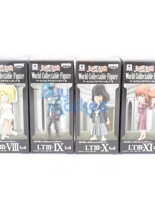 Load image into Gallery viewer, Banpresto Lupin The Third World Collectable Figure II Set of 6 Lupin Rebecca etc
