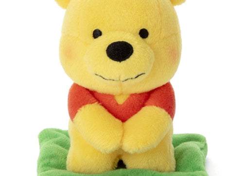 Load image into Gallery viewer, Takara Tomy Disney Chokkori Soft Plush Toy - Sitting San Winnie the Pooh
