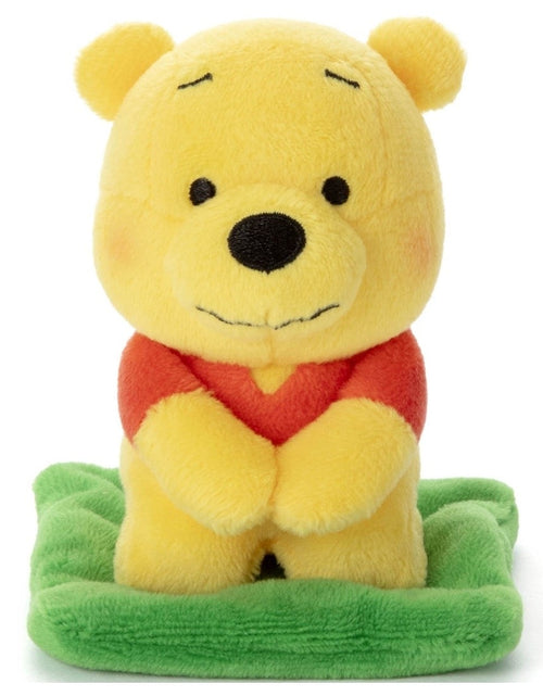 Load image into Gallery viewer, Takara Tomy Disney Chokkori Soft Plush Toy - Sitting San Winnie the Pooh
