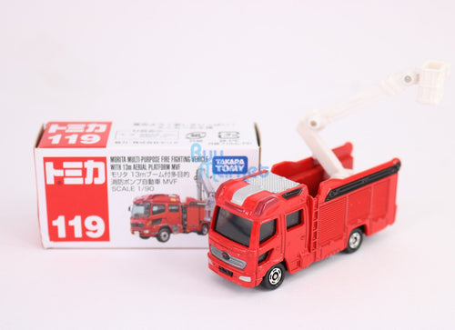 Load image into Gallery viewer, Takara Tomy Tomica #119 Morita Multi-purpose Fire Vehicle MVF 1/90 Diecast Car
