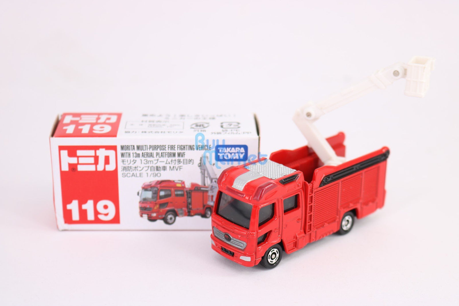 Takara Tomy Tomica #119 Morita Multi-purpose Fire Vehicle MVF 1/90 Diecast Car