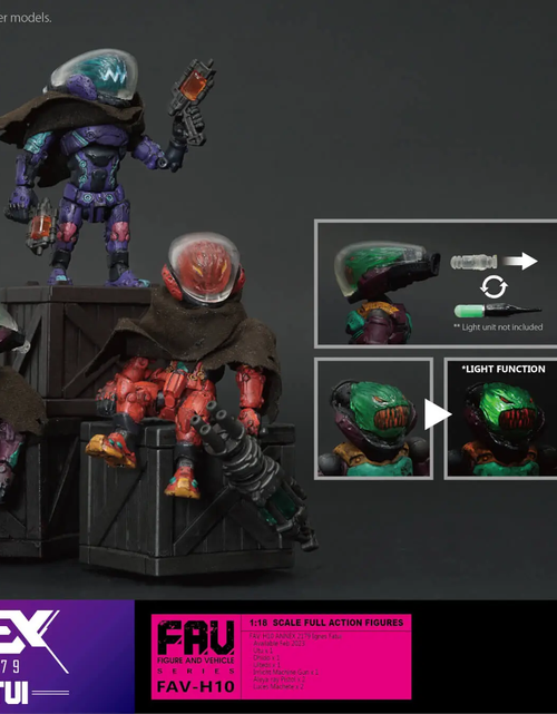Load image into Gallery viewer, TOYS ALLIANCE x ANNEX 2179 FAV-H10 Ignes Fatui Figures
