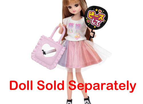 Load image into Gallery viewer, Takara Tomy Licca Chan -  Clothes Licca LW-12 Oshikatsu Debut Set
