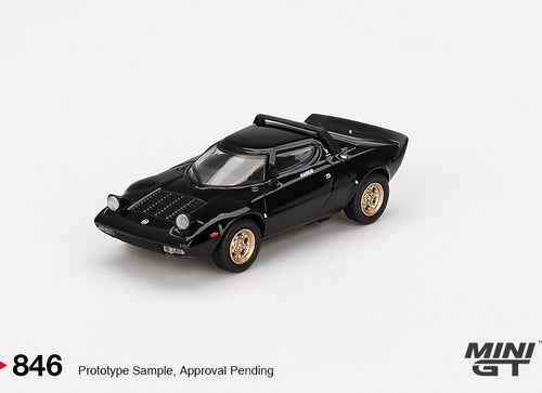 Load image into Gallery viewer, Mini GT #846 1/64 Lancia Stratos HF Stradale Nero Diecast Model Car

