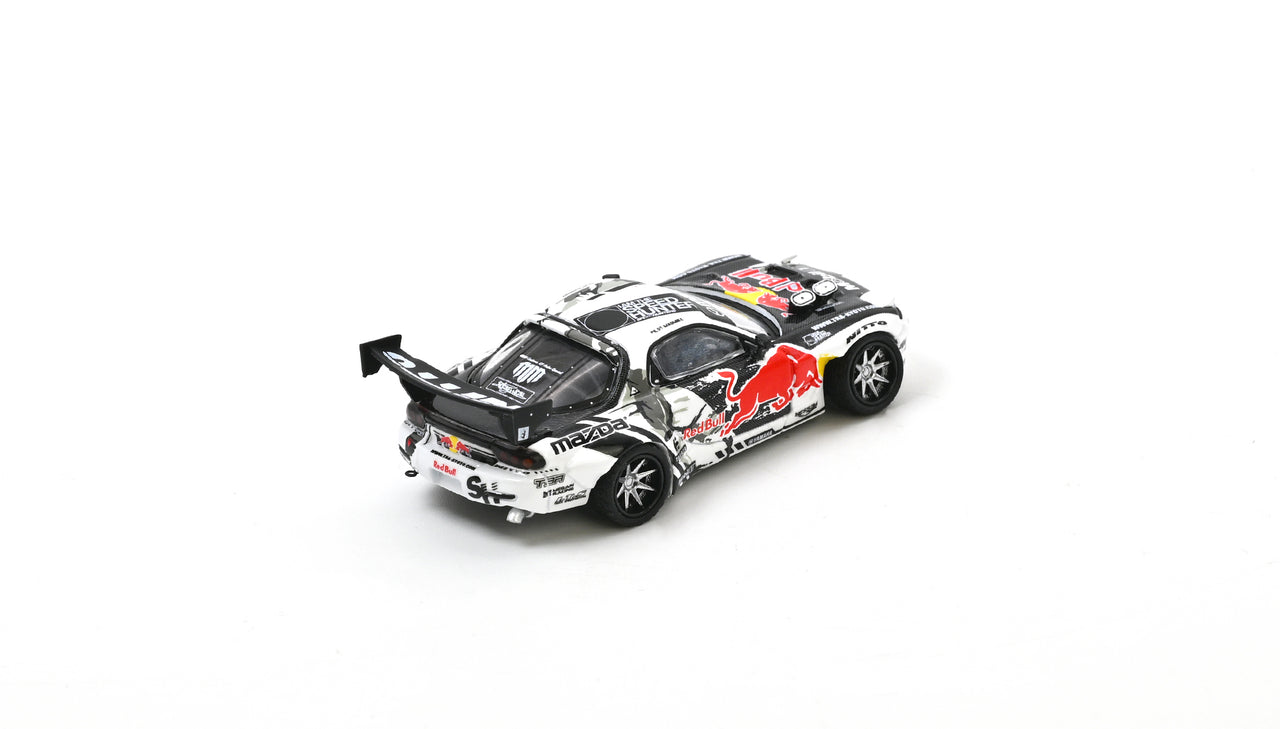 (Pre-order) INNO64 1/64 MAZDA RX-7 MAD MIKE "MADBUL Gen6" Diecast Model Car