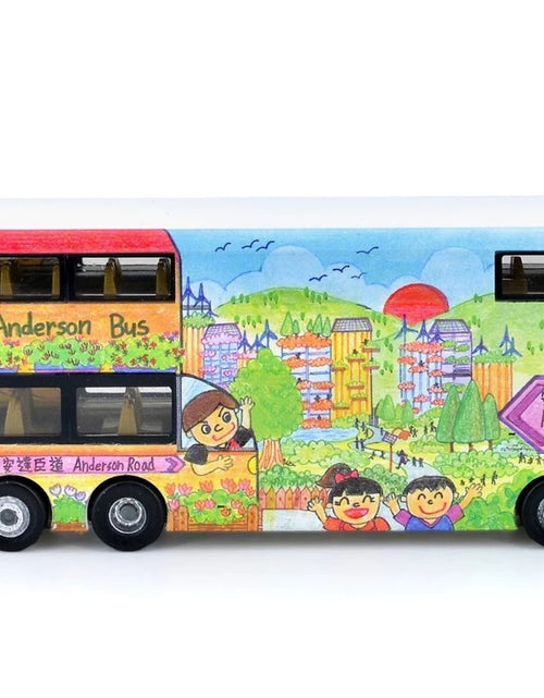 Load image into Gallery viewer, Tiny City Die-cast Model Car - KMB VOLVO B8L WRIGHT Go Green, Anderson (11X)
