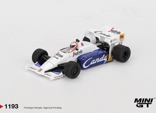 Load image into Gallery viewer, (Pre-order)MINI GT #1193 Toleman TG184 #20 Johnny Cecotto 1984 Monaco Grand Prix
