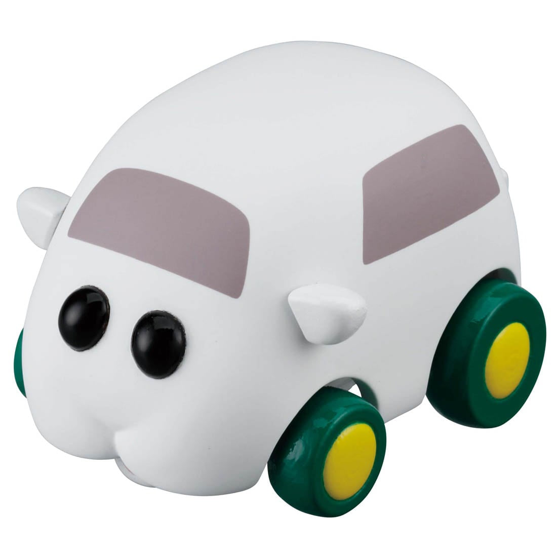Takara Tomy Tomica ChoroQ Pull Back Diecast Model Car - Pui Pui Molcar Shiromo