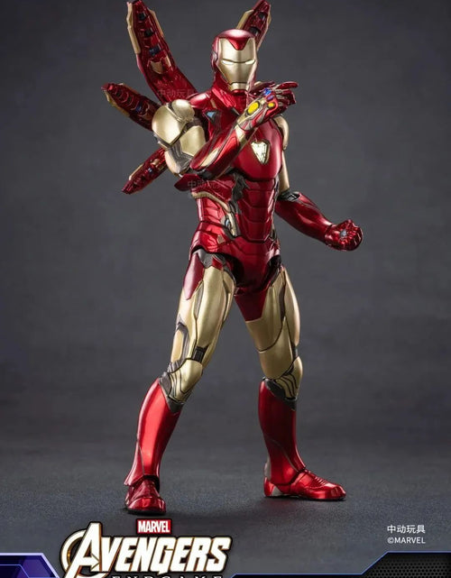 Load image into Gallery viewer, ZD Toys Marvel Avengers 1/10 Iron Man MK85 Action Figure with LIGHTING Function
