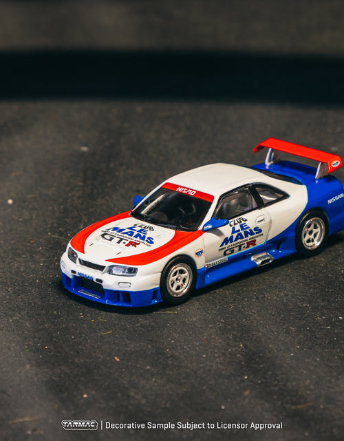 Load image into Gallery viewer, Tarmac Works 1/64 Nissan NISMO GT-R LM Test Car Diecast Model
