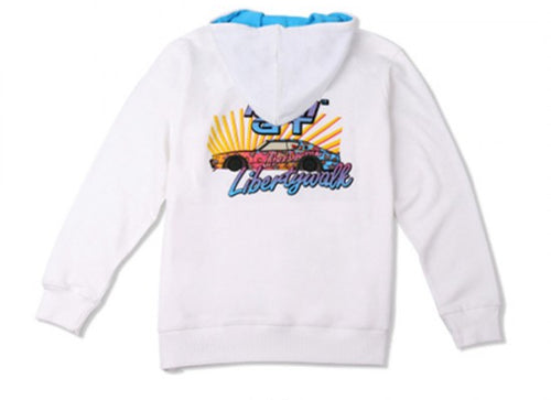 Load image into Gallery viewer, MINI GT Official MINI GT Pullover Hoodie - LB Kuma White M Size For Men &amp; Women
