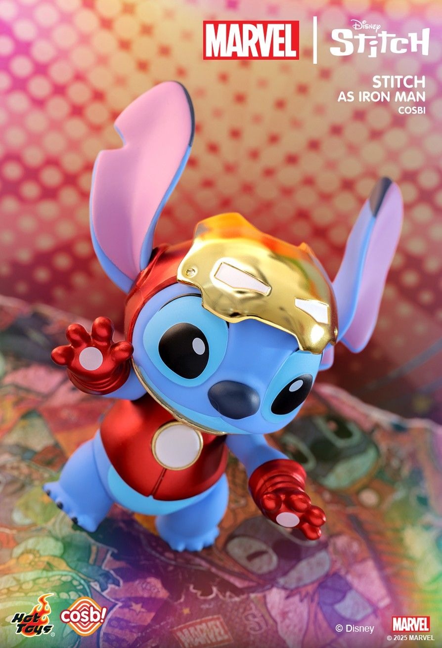 Hot Toys Marvel Stitch Cosbi Collection Bobble-Head Collection (Set of 8)