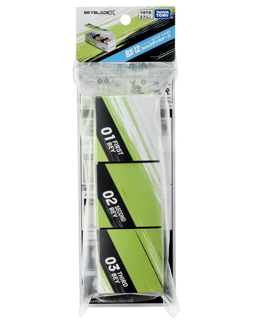 Load image into Gallery viewer, Takara Tomy Beyblade X BX-12 3on3 Deck Case
