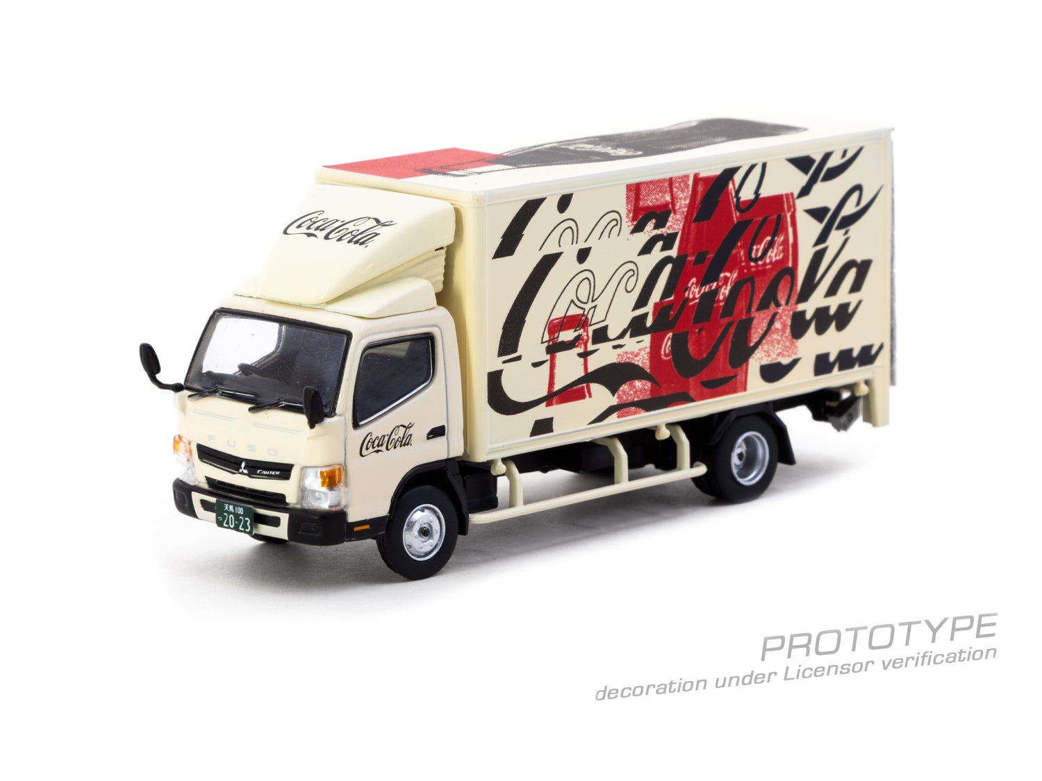 (Pre-order) Tarmac Works 1/64 Mitsubishi Fuso Canter COCA- COLA Model Car
