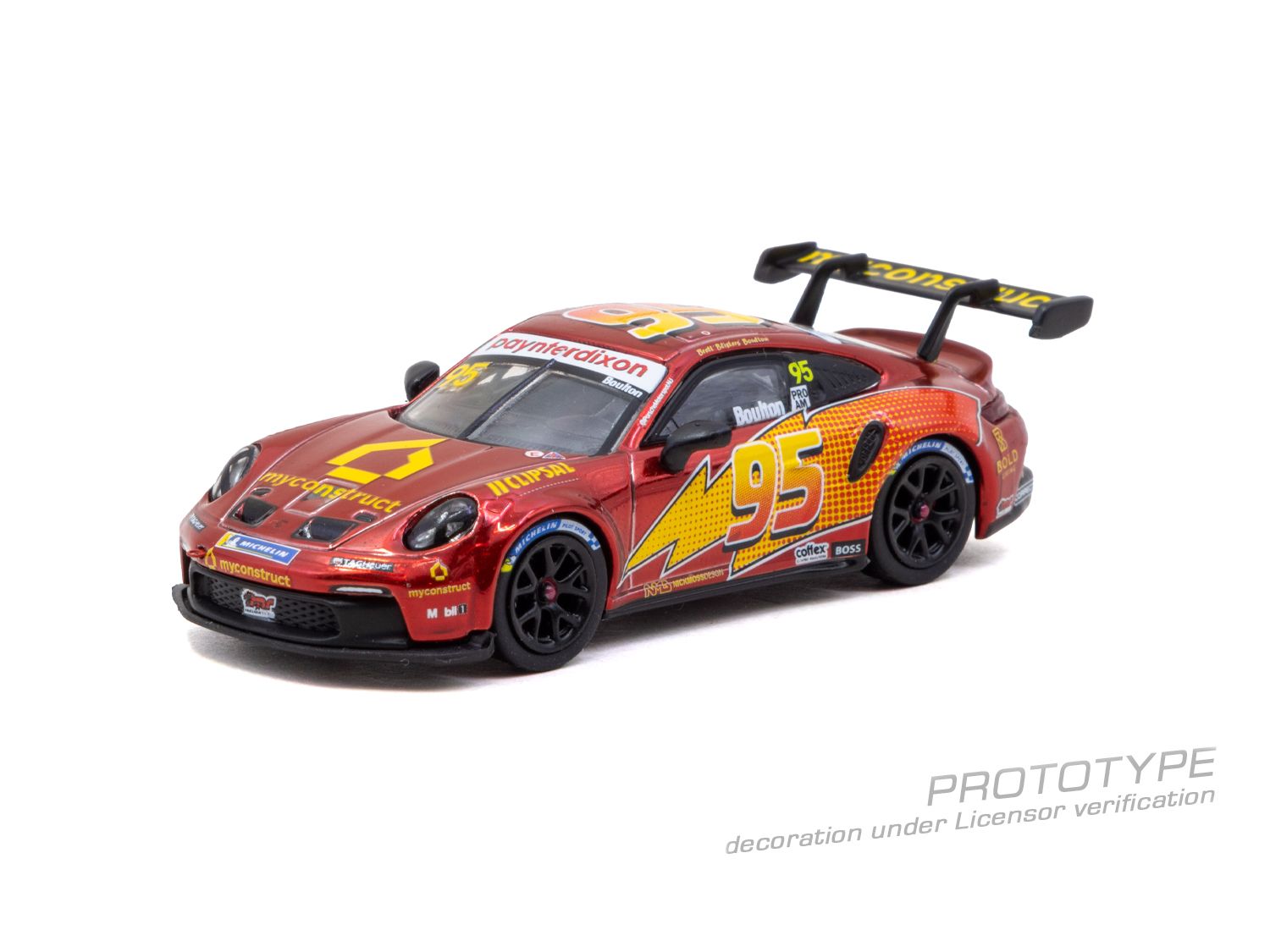 (Pre-order) Tarmac Works 1/64 Porsche 911 GT3 Cup (992) Porsche Carrera Diecast