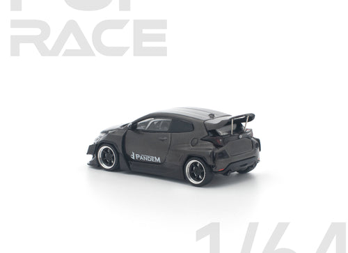 Load image into Gallery viewer, POPRACE 1/64 PANDEM GR YARIS CARBON EDITION Diecast Model Car
