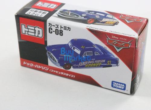 Load image into Gallery viewer, Tomica Takara Tomy Disney Mini PIXAR CARS C-08 Doc Hadsonfaburous Diecast toy
