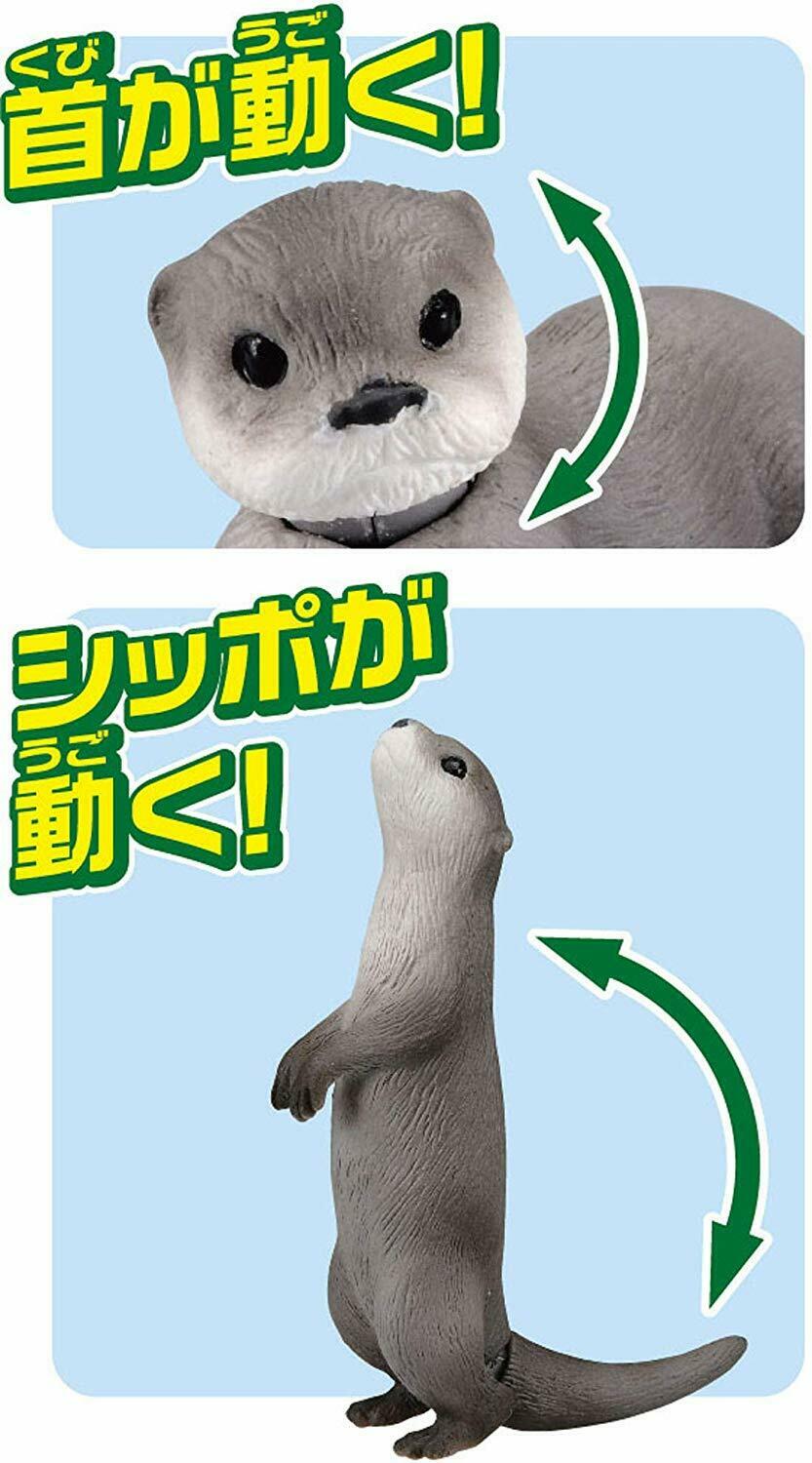 Takara Tomy ANIA Animal AS-15 Sea Otter Floatable Ver. Mini Action Figure