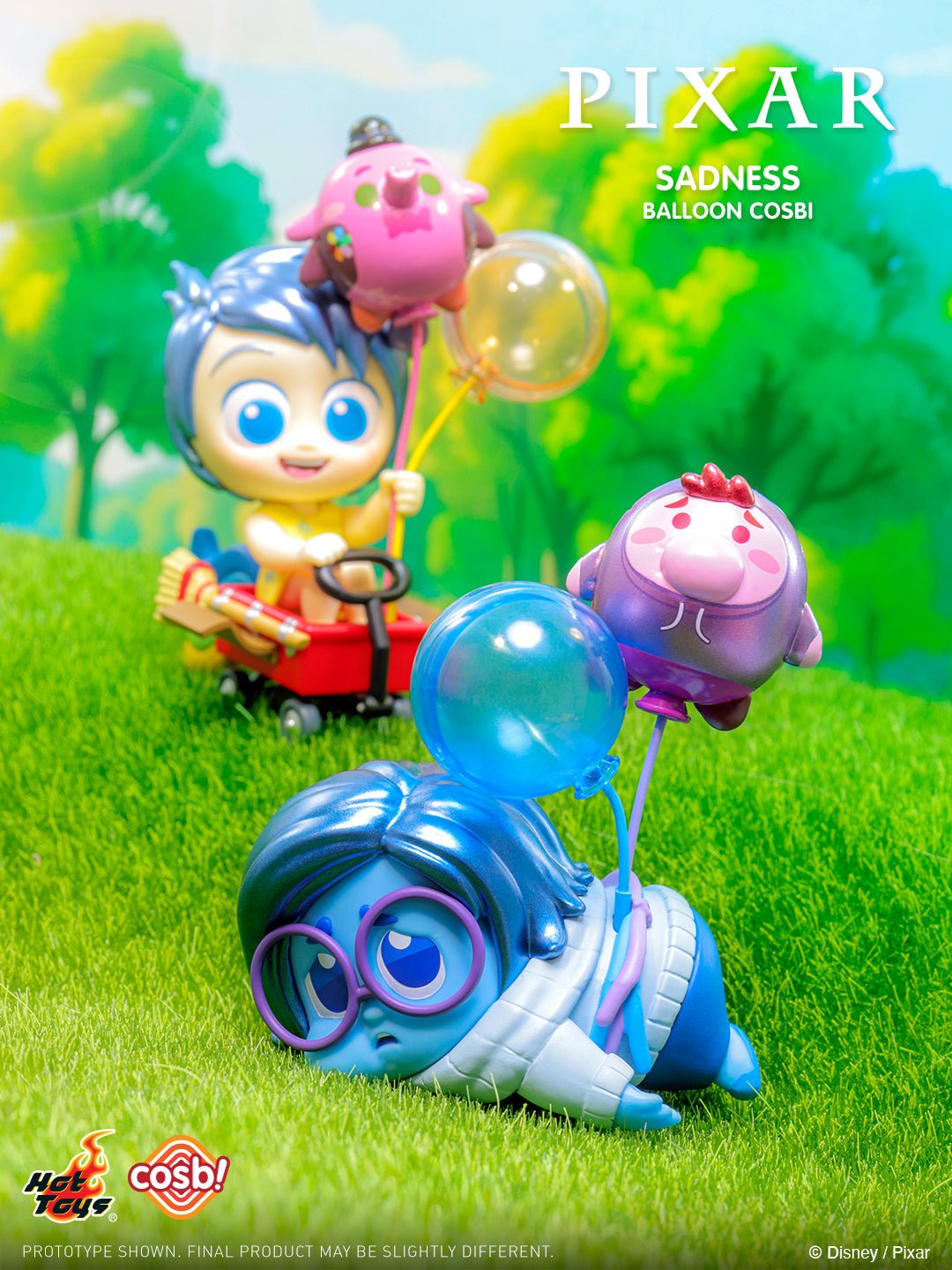 Hot Toys Pixar Balloon Cosbi Collection Figure (Full set of 6) #CBX339