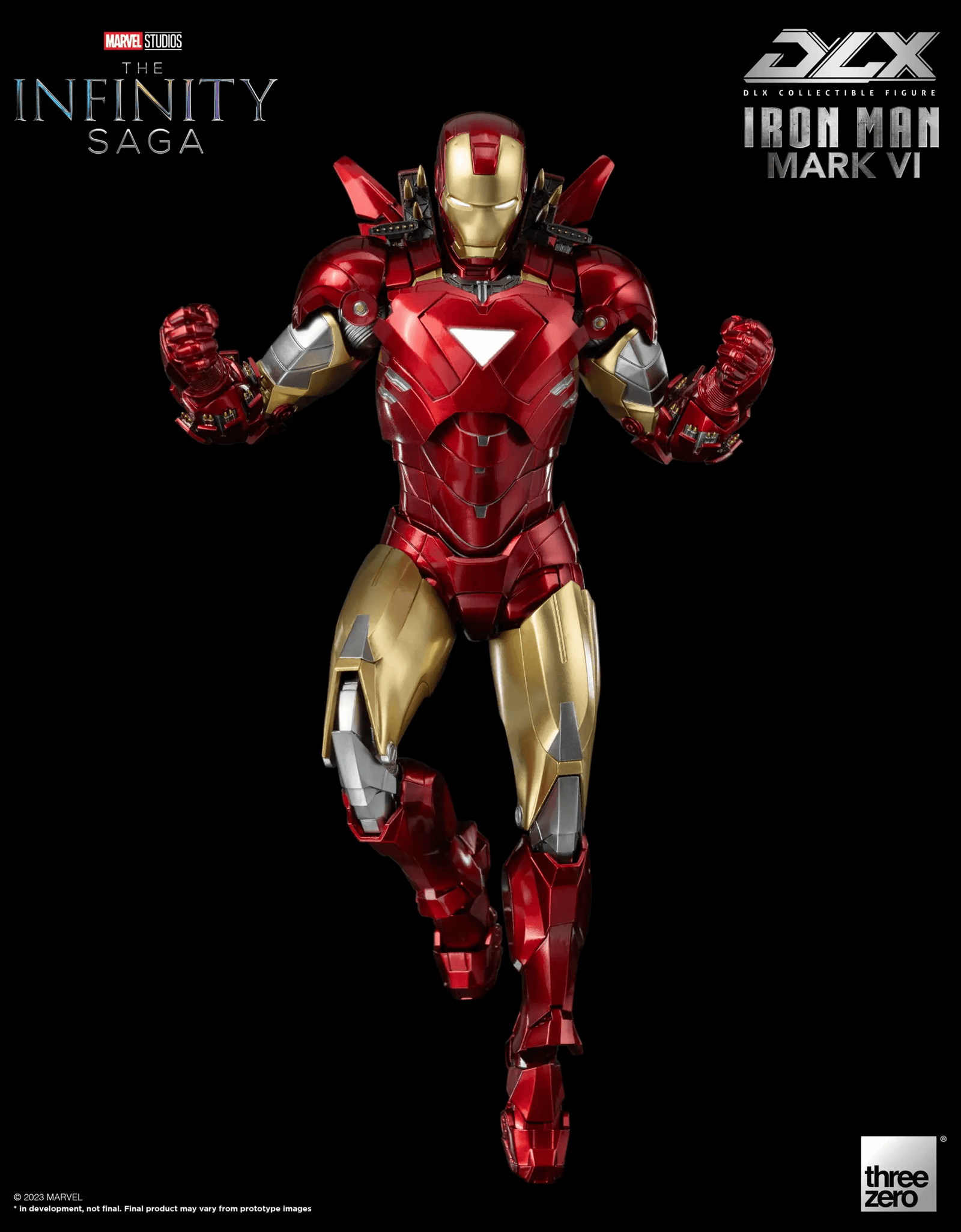 ThreeZero Marvel Studios: The Infinity Saga DLX Iron Man Mark 6