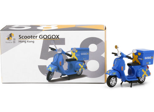 Load image into Gallery viewer, Tiny City Hong Kong 58 Die-cast Model Car - Scooter GOGOX

