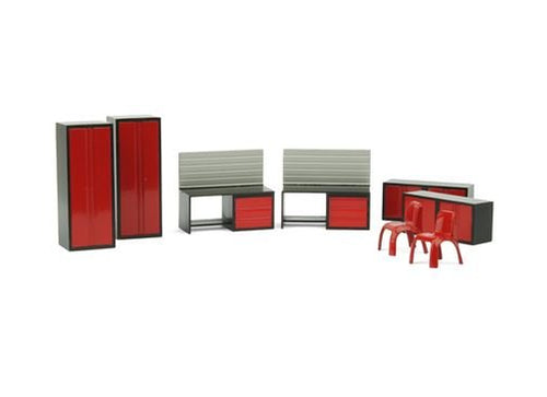 Load image into Gallery viewer, TINY Hong Kong 1/43 Gx2 Garage accessory Counter Full Metallic Paint Dioramas
