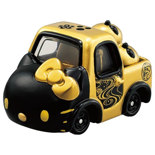 Takara Tomy Dream Tomica Die-cast car Sanrio SP Hello Kitty Apple Carry Gold