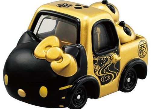 Load image into Gallery viewer, Takara Tomy Dream Tomica Die-cast car Sanrio SP Hello Kitty Apple Carry Gold
