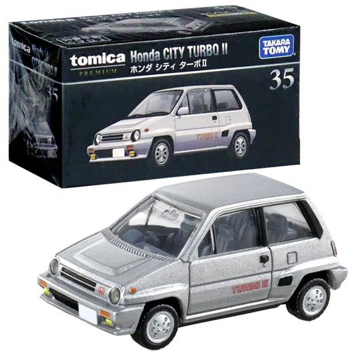 Load image into Gallery viewer, Takara Tomy Tomica Premium Diecast Car - No.35 Honda City Turbo 2
